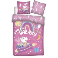 Peppa Pig Dekbedovertrek Galaxy 140 x 200 cm - Polyester - thumbnail