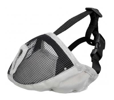 TRIXIE MUILKORF VOOR RASSEN MET PLATTE NEUS POLYESTER GRIJS XS-S 23 CM 2 ST TRIXIE MUILKORF VOOR RASSEN MET PLATTE NEUS POLYESTER GRIJS XS-S 23 CM 2 ST