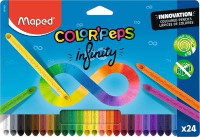 Kleurpotlood Maped Color&apos;Peps Infinity set à 24 kleuren