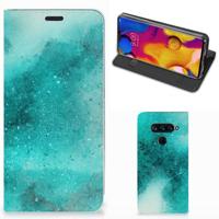 Bookcase LG V40 Thinq Painting Blue - thumbnail