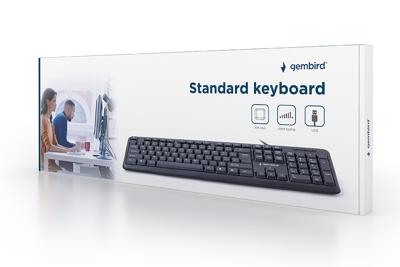 Gembird standaard toetsenbord AZERTY
