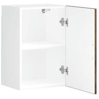 Keukenwandkast Porto bewerkt hout gerookt eikenkleurig - thumbnail