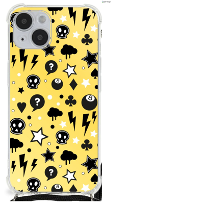 Extreme Case iPhone 14 Plus Punk Geel Extreme Case iPhone 14 Plus Punk Geel