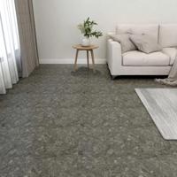 VidaXL Vloerplanken zelfklevend 55 st 5,11 m² pvc grijs - thumbnail