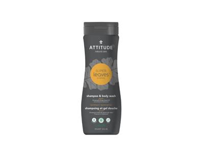 Attitude Shampoo & Body Wash 2-in-1 Sport Ginseng & Grape Seed Oil