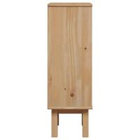 Badkamerwandkast OTTA 35x30x55 cm massief grenenhout - thumbnail