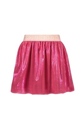 B.Nosy zomer rok meisjes - K3 - sugar plum roze - metallic, plissee - Roza