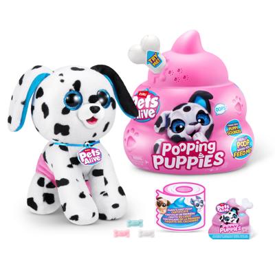 Pets Alive Pooping Puppies S1 Interactive Pluche Pets Alive Pooping Puppies S1 Interactive Pluche