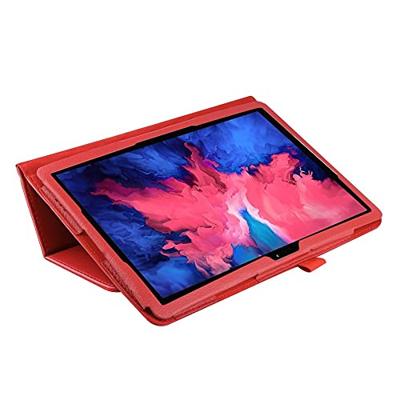 Lunso - Stand flip sleepcover hoes - Lenovo Tab P11 Pro - Rood Lunso - Stand flip sleepcover hoes - Lenovo Tab P11 Pro - Rood