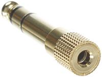 Delock 65361 Adapter Stereostekker 6,35 mm > Stereo jack 3,5 mm 3-polig metaal - thumbnail