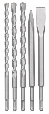 Sds plus boren/beitelset koffer 12st KWB - Kwb