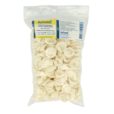 Duoprotect Vingercondoom maat M 200 Stuks Duoprotect Vingercondoom maat M 200 Stuks