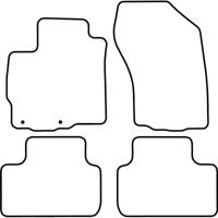 Automatten passend voor Citroen C4 Aircross 2012- TMCI542 - thumbnail