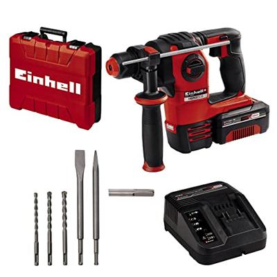 Einhell HEROCCO Kit 3.0 Ah - Accu Boorhamer | SET | 1 x 3.0 Ah accu + lader | Incl. accessoires | In koffer - 4513975 4513975 - thumbnail
