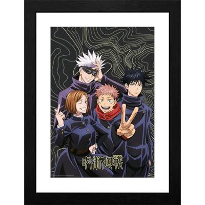 Jutjutsu Kaisen Framed Print - Team Picture