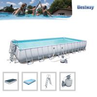 Bestway power zwembad 956 x 488 x 132 cm - thumbnail