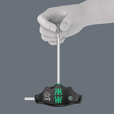 Wera 454 HF T-greep zeskant-schroevendraaier Hex-Plus met vasthoudfunctie, 4 x 150 mm - 05023339001 - thumbnail