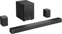 Hisense AX5125H Soundbar Zwart Incl. draadloze subwoofer, USB, Bluetooth - thumbnail