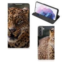 Samsung Galaxy S21 Plus | Hoesje maken | Luipaard - thumbnail