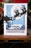 Sizzix • tim holtz thinlits die set reindeer sleigh - thumbnail