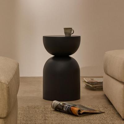 Kave Home Ronde Bijzettafel 'Rachell' 30cm, kleur Grijs