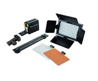 Falcon eyes led lamp set dimbaar dv-96v-k1 op batterij - thumbnail