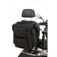 Torba Luxe rolstoeltas & scootmobieltas | Met opbergvak voor wandelstok | Zwart | PR34061-BK - thumbnail