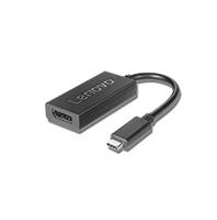 Lenovo 4X90Q93303 USB-C / DisplayPort Adapter [1x USB-C stekker - 1x DisplayPort bus] Zwart - thumbnail