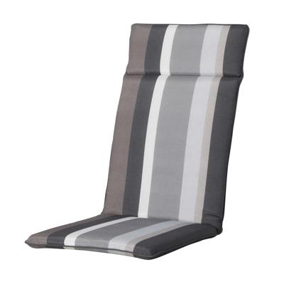 Madison tuinstoelkussen Stripe Grey Madison tuinstoelkussen Stripe Grey