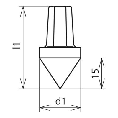 DEHN 625001 SSP TE 25 TGTZN Slagpunt