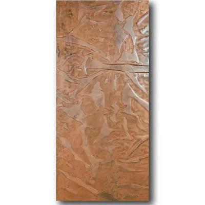 Metal Stuc Wandpaneel Brons 260x120x0.04cm