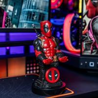 Cable Guys - Deadpool Plinth Marvel Gaming Accessories Holder & Phone Holder for Most Controller (Xbox, Play Station, Nintendo Switch) & Phone - thumbnail