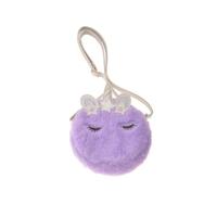 Unicorn Schoudertas Fluffy Paars - thumbnail