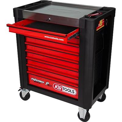 KS Tools 8107397 Werkplaatswagen Kleur (specifiek): Zwart, Rood