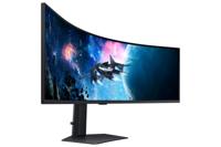 Samsung PC-monitor Odyssey G9 49 inch 240 Hz, 1 ms, 1000R gebogen VA-paneel, DWQHD-resolutie: 5120 x 1440, 2500:1, AMD FreeSync Premium Pro, Auto Source Switch +, verstelbare standaard, DisplayPort, - thumbnail