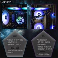 CAPTIVA PC Highend Gaming R90-031 | AMD Ryzen 7 5700X | 32GB DDR4 RAM | NVIDIA GeForce RTX 5070 12GB | 1 TB SSD | Windows 11 Home - thumbnail