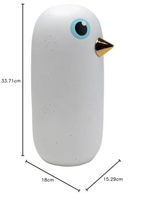 Kare Tafellamp Birdie 34cm