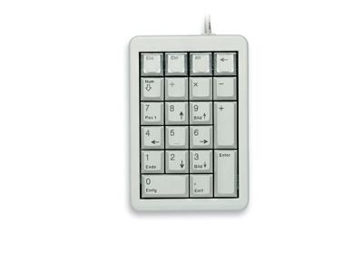 CHERRY CHERRY Keypad G84-4700 - Tastenfeld - USB - Deutsch Numeriek toetsenbord Kabelgebonden Numeriek toetsenbord Lichtgrijs