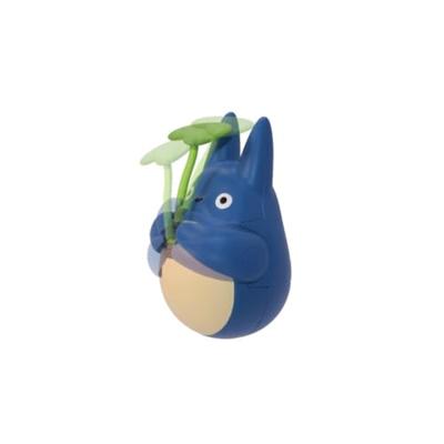 My Neighbor Totoro Round Bottomed Figurine Mid Totoro with leaf 6 cm