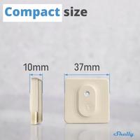 Shelly Shelly BLU H&T Ivory Temperatuursensor en luchtvochtigheidssensor Bluetooth - thumbnail