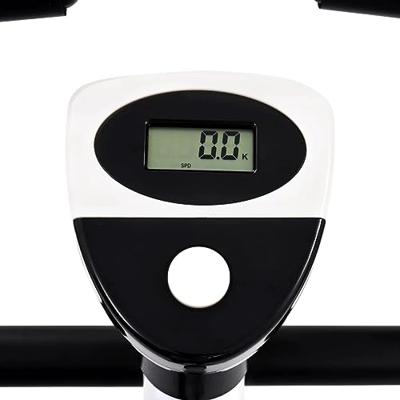 VidaXL Hometrainer met bandweerstand zwart