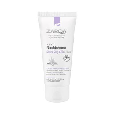 Zarqa Sensitive Nachtcrème Extra Dry Plus 0% Parfum