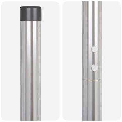 Hekpalen 12 pcs Zilver 140 cm Gegalvaniseerd staal Hekpalen 12 pcs Zilver 140 cm Gegalvaniseerd staal