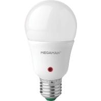 Megaman MM48532 LED-lamp Energielabel G (A - G) E27 Peer 8.8 W = 60 W Warmwit (Ø x l) 60 mm x 117 mm Incl. daglichtsensor 1 stuk(s)