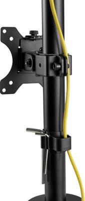 SpeaKa Professional SP-MM-420 Monitorbeugel 33,8 cm (13,3) - 81,3 cm (32) Kantelbaar, Zwenkbaar, Draaibaar, In hoogte verstelbaar