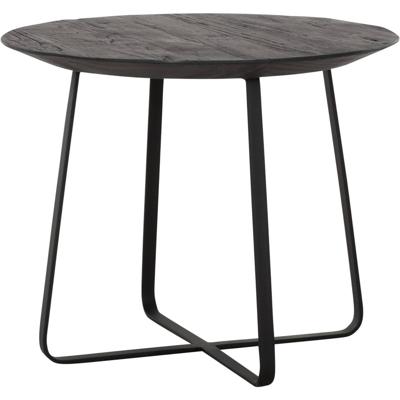 DTP Home Salontafel 'Neptunes' Teakhout, 50cm, kleur Zwart DTP Home Salontafel 'Neptunes' Teakhout, 50cm, kleur Zwart