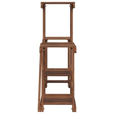 VidaXL Plantenstandaard 90x25x73,5 cm massief vurenhout VidaXL Plantenstandaard 90x25x73,5 cm massief vurenhout