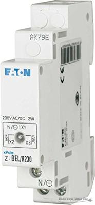 Signaalgever Enkele lamp, 230 AC/DC, rood Eaton Y7-284921