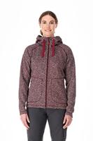 Rab Amy Hoody Dames Vest Rioja 14 - thumbnail