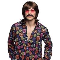 Blouse Flower Power Hippie Heren - thumbnail